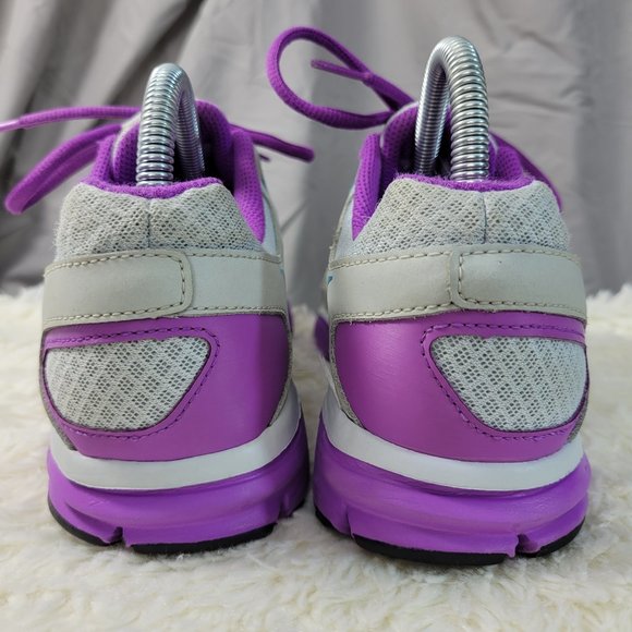 Nike Lunar Forever 2 Training Running Sneaker Women's Size 7.5 Gray Purple - Picture 8 of 16